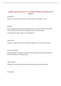 BUNDLE FOR PUR 3000 EXAMS &vert; ALL Questions UPDATED with 100&percnt; Correct Answers &vert; Complete and Accurate