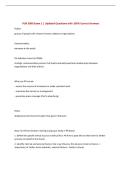 PUR 3000 Exam 1 &vert; Updated Questions with 100&percnt; Correct Answers