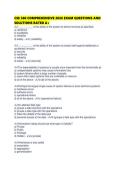 CSE 360 COMPREHENSIVE 2026 EXAM QUESTIONS AND SOLUTIONS RATED