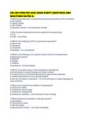 CSE 360 UPDATED 2026 EXAM SCRIPT QUESTIONS AND SOLUTIONS RATED