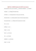 QMAP Test &vert; UPDATED Questions with 100&percnt; Correct Answers