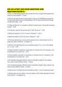 CSE 240 LATEST 2026 EXAM QUESTIONS AND SOLUTIONS RATED 