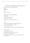 REE 4103 EXAM 1 &vert; UPDATED Questions with 100&percnt; Correct Answers