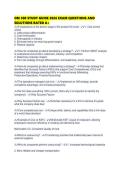 OM 300 STUDY GUIDE 2026 EXAM QUESTIONS AND SOLUTIONS RATED