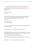 REE 4103 Exam 3 &vert; UPDATED Questions with 100&percnt; Correct Answers