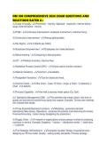 OM 300 COMPREHENSIVE 2026 EXAM QUESTIONS AND SOLUTIONS RATED