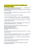 GLPTI FINAL EXAM 2026 ACTUAL QUESTIONS AND SOLUTIONS RATED 