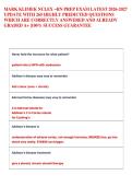 MARK KLIMEK NCLEX &ndash;RN PREP EXAM LATEST 2026-2027  UPDATE WITH 265 HIGHLY PREDICTED QUESTIONS  WHICH ARE CORRECTLY ANSWERED AND ALREADY  GRADED A&plus; &vert;100&percnt; SUCCESS GUARANTEE 