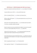 SCM 301 Exam 1 &vert; UPDATED Questions with 100&percnt; Correct Answers