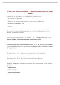 BUNDLE FOR SCM 301 EXAMS &vert; ALL Questions UPDATED with 100&percnt; Correct Answers &vert; Complete and Accurate