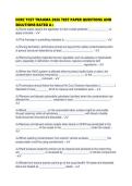 IICRC TCST TRAUMA 2026 TEST PAPER QUESTIONS AND SOLUTIONS RATED