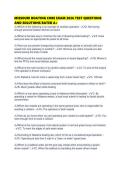MISSOURI BOATING CORE EXAM 2026 TEST QUESTIONS AND SOLUTIONS RATED