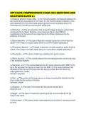 OPTICIANS COMPREHENSIVE EXAM 2026 QUESTIONS AND SOLUTIONS RATED