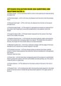 OPTICIANS EVALUATION EXAM 2026 QUESTIONS AND SOLUTIONS RATED