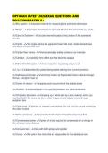 OPTICIAN LATEST 2026 EXAM QUESTIONS AND SOLUTIONS RATED