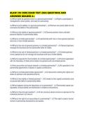BLAW 310 CORE EXAM TEST 2026 QUESTIONS AND ANSWERS GRADED