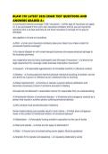 BLAW 310 LATEST 2026 EXAM TEST QUESTIONS AND ANSWERS GRADED