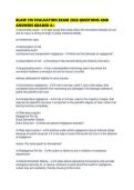 BLAW 310 EVALUATION EXAM 2026 QUESTIONS AND ANSWERS GRADED