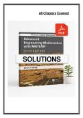 solutions manual to Advanced Engineering Mathematics with MATLAB&comma; 5th Edition&period; Duffy