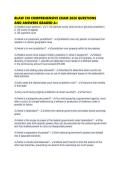 BLAW 310 COMPREHENSIVE EXAM 2026 QUESTIONS AND ANSWERS GRADED