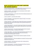 BLAW 310 UPDATED 2026 EXAM SCRIPT QUESTIONS AND ANSWERS GRADED