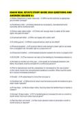 IDAHO REAL ESTATE STUDY GUIDE 2026 QUESTIONS AND ANSWERS GRADED