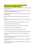 IDAHO REAL ESTATE UPDATED 2026 EXAM SCRIPT QUESTIONS AND ANSWERS GRADED