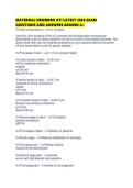 MATERNAL NEWBORN ATI LATEST 2026 EXAM QUESTIONS AND ANSWERS GRADED 