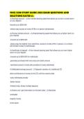 FHCE 3200 STUDY GUIDE 2026 EXAM QUESTIONS AND SOLUTIONS RATED