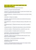 FHCE 3200 LATEST 2026 EXAM QUESTIONS AND SOLUTIONS RATED