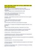 FHCE 3200 FINAL EXAM 2026 ACTUAL QUESTIONS AND SOLUTIONS RATED 