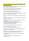FHCE 3200 UPDATED 2026 EXAM SCRIPT QUESTIONS AND SOLUTIONS RATED