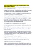 DEP 2004 EVALUATION EXAM 2026 QUESTIONS AND SOLUTIONS RATED