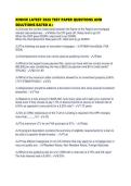XINNIX LATEST 2026 TEST PAPER QUESTIONS AND SOLUTIONS RATED