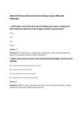 WGU D179 Data-Informed Practices Mastery Quiz 2026 with Rationales