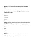 WGU D179&colon; Data-Informed Practices Comprehensive Quiz 2026 &vert;Rationales