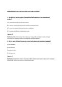 WGU D179 Bundled Exams 2026 &vert;West Governors University