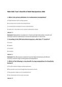 WGU D181 Task 3&colon; Benefits of Math Manipulatives 2026