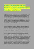 Stryker Gallup Questions and Answers &vert; Latest Updated Interview Questions with Answers