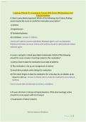 Capstone Pharm Pre Assessment Newest 2026 Exam 100 Questions And Correct Answers