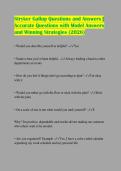 Stryker Gallup Questions and Answers &vert; Accurate Questions with Model Answers and Winning Strategies &lpar;2026&rpar;