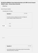 EEE 360 Final&sol;Midterm Exam Review Questions and 100&percnt; Correct Answers 2026&sol;27 Latest - Arizona State University