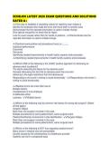 ECHELON LATEST 2026 EXAM QUESTIONS AND SOLUTIONS RATED 