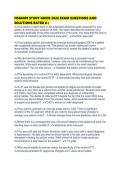 NSG6001 STUDY GUIDE 2026 EXAM QUESTIONS AND SOLUTIONS RATED