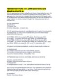 NSG6001 TEST PAPER 2026 EXAM QUESTIONS AND SOLUTIONS RATED 