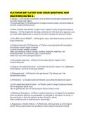 PLATINUM EMT LATEST 2026 EXAM QUESTIONS AND SOLUTIONS RATED