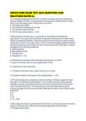 NDHCE CORE EXAM TEST 2026 QUESTIONS AND SOLUTIONS RATED