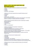 NDHCE LATEST 2026 EXAM QUESTIONS AND SOLUTIONS RATED