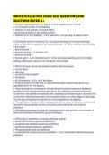 NDHCE EVALUATION EXAM 2026 QUESTIONS AND SOLUTIONS RATED