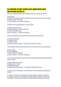 NJ DRIVERS STUDY GUIDE 2026 QUESTIONS AND SOLUTIONS RATED 